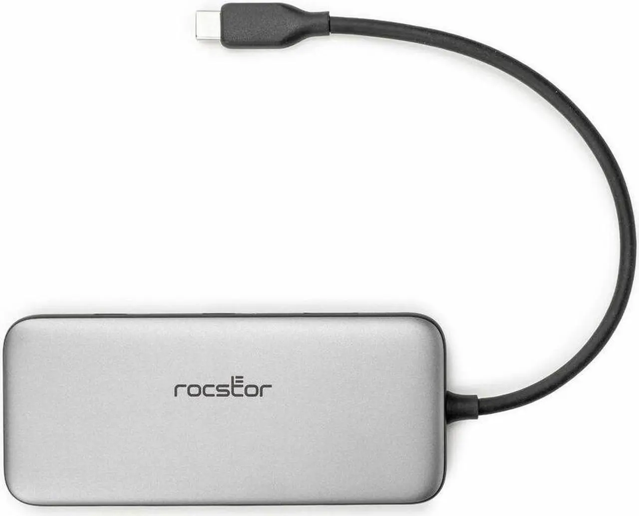 Alt view image 2 of 9 - Rocstor Type-C to HDMI/USB-A 10GX2/Type-C 10G data/SD/TF/PD Charging with DP1.4 Alt mode - for Desktop PC/Notebook/Tablet/Smartphone/Monitor/Memory Card Reader - Charging Capability - Memory Card Read