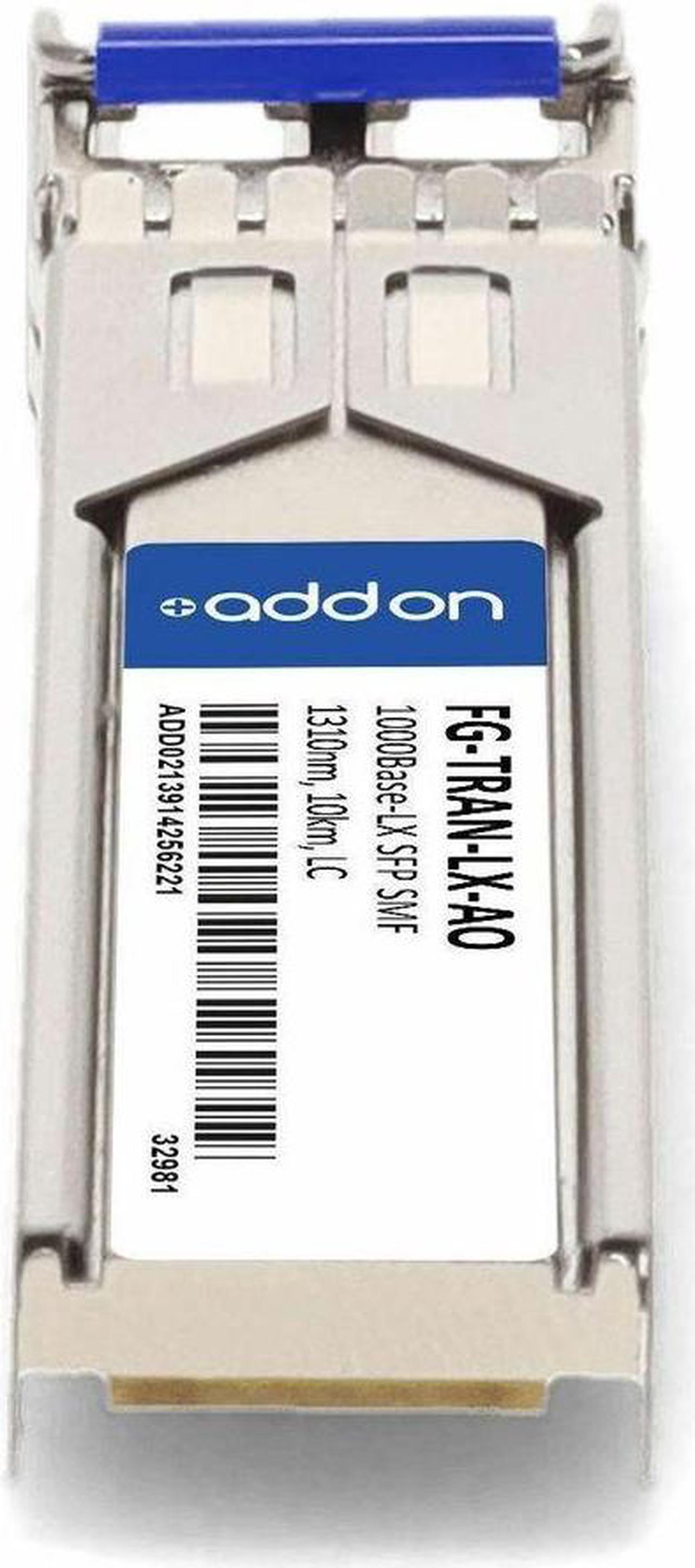 Alt view image 9 of 14 - AddOn Fortinet FG-TRAN-LX Compatible TAA Compliant 1000Base-LX SFP Transceiver (SMF, 1310nm, 10km, LC)