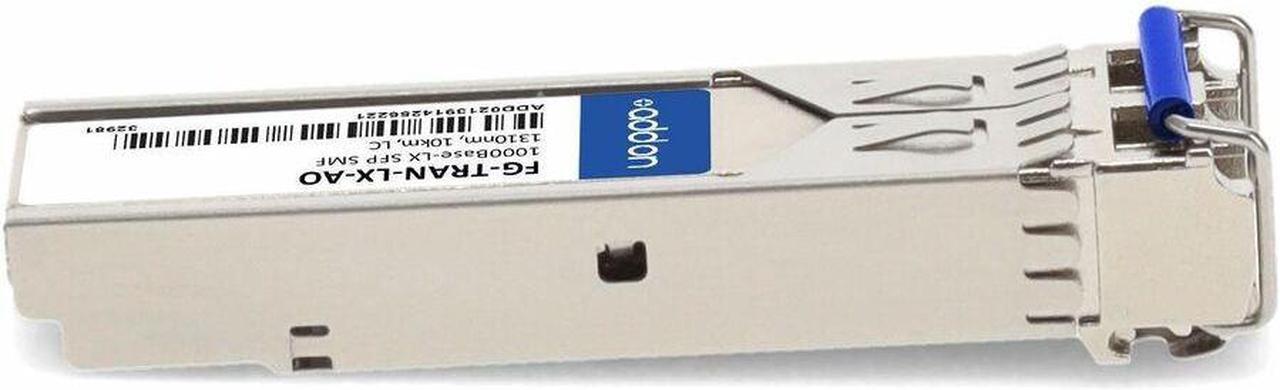 Alt view image 14 of 14 - AddOn Fortinet FG-TRAN-LX Compatible TAA Compliant 1000Base-LX SFP Transceiver (SMF, 1310nm, 10km, LC)