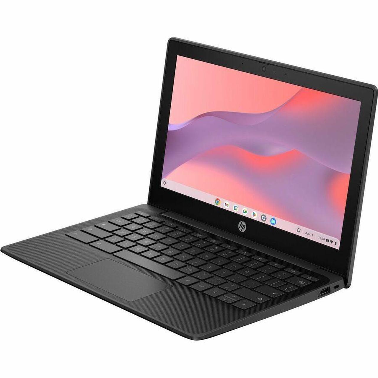 Alt view image 7 of 8 - HP Fortis G1m 11.6" Rugged Clamshell Chromebook - HD - Octa-core (ARM Cortex A76 + Cortex A55) - 4 GB - 32 GB Flash Memory - Jet Black - MediaTek Kompanio 520 Chip - 1366 x 768 - ChromeOS - ARM M