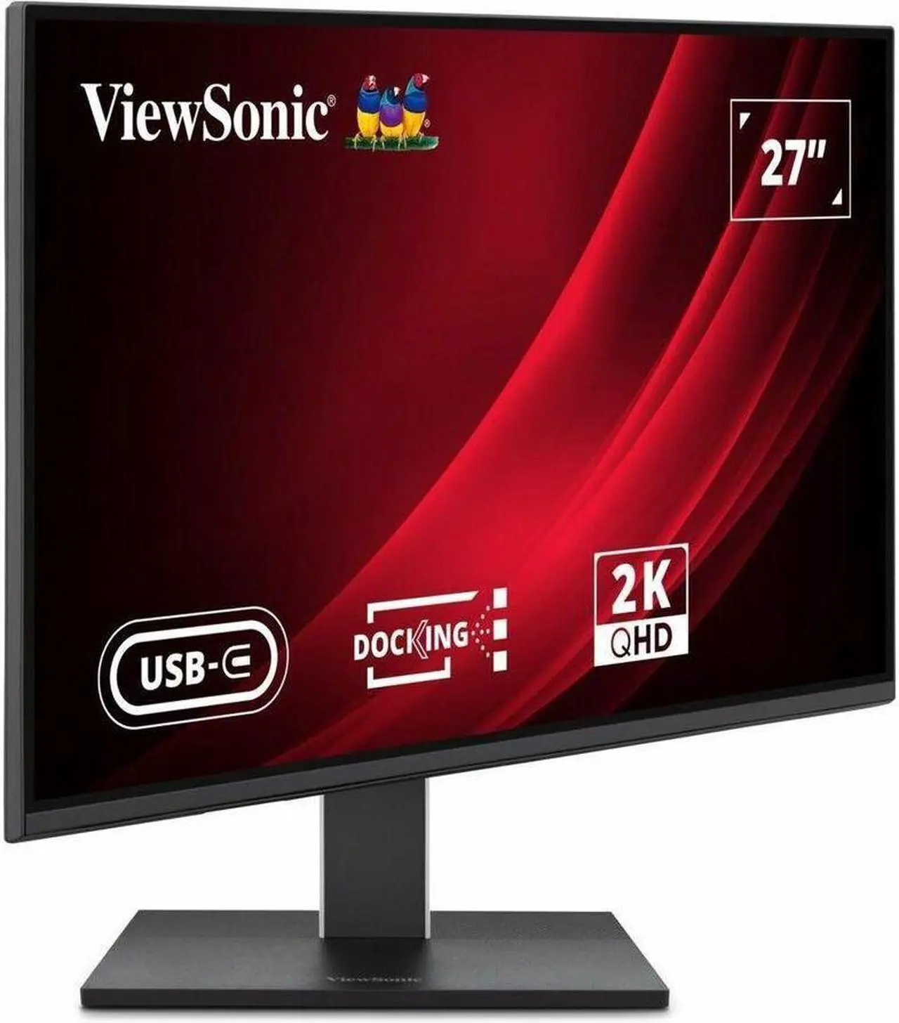 Alt view image 10 of 15 - ViewSonic VG2758-2K 27 Inch 1440p IPS Docking Monitor with Advanced Ergonomics, 100W USB C, 5-port USB Hub, HDMI, DisplayPort, and Daisy Chain for Home and Office