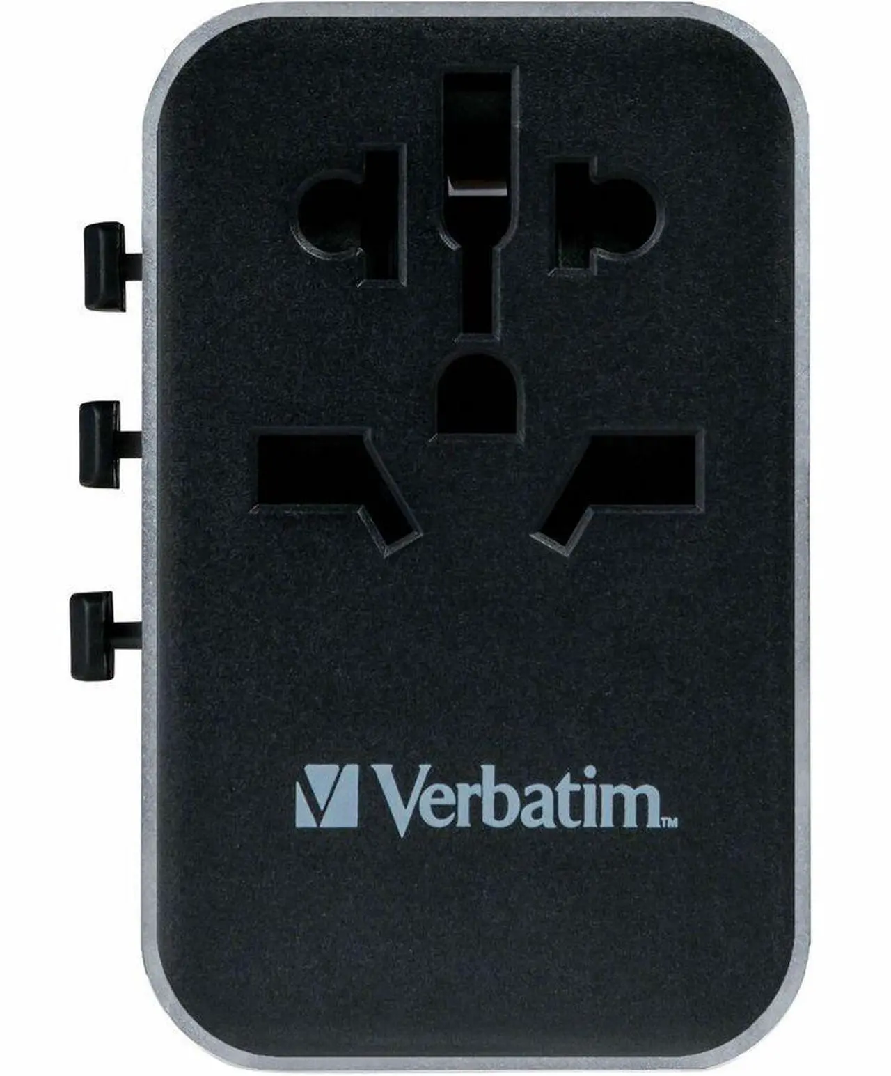 Alt view image 2 of 8 - Verbatim UTA-04 Universal Travel Adapter 61W - USB -C, USB-A - 61 W - 120 V AC, 230 V AC Input - 1