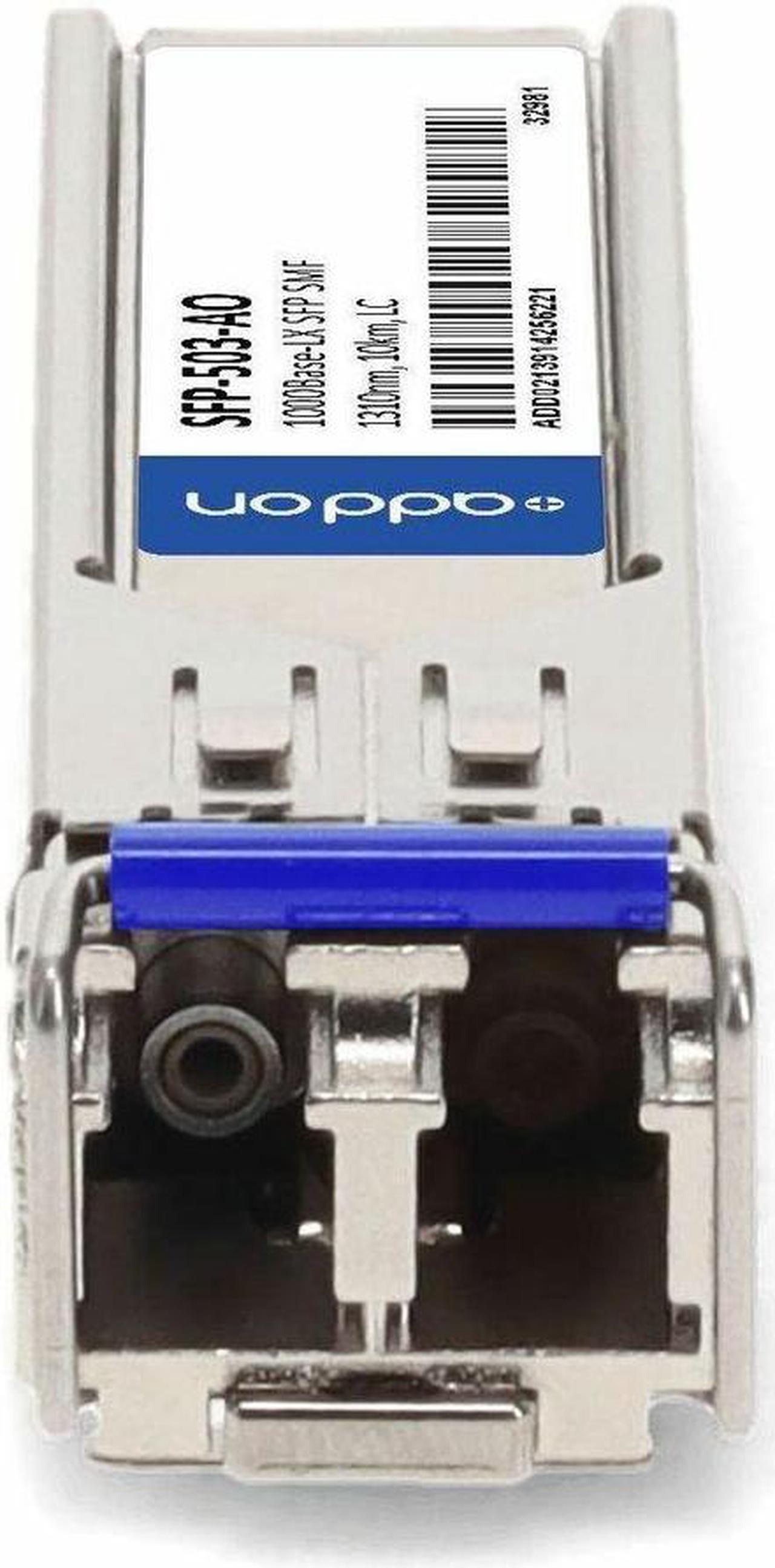 Alt view image 8 of 13 - AddOn Gigamon Systems SFP-503 Compatible TAA Compliant 1000Base-LX SFP Transceiver (SMF, 1310nm, 10km, LC)