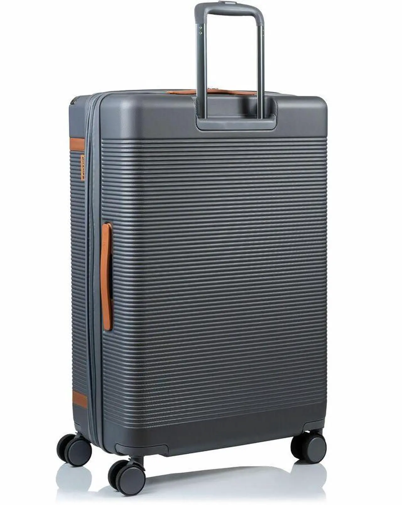 Alt view image 7 of 15 - CHAMPS Vintage III Collection 3-piece Hardside Luggage set Grey S1033GREY