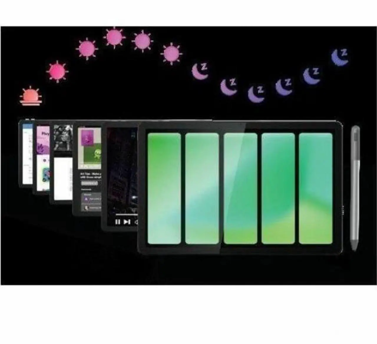 Alt view image 3 of 8 - Lenovo Tab M11 ZADA0117US MediaTek Helio G88 4GB LPDDR4X 128GB eMMC 11.0" 1920 x 1200 Tablet PC Android 13 or Later - Luna Grey