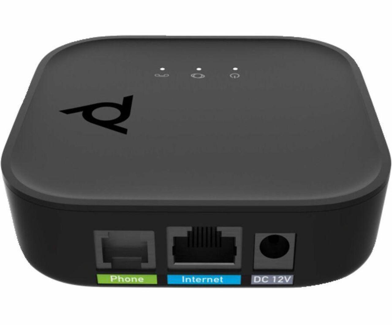 Alt view image 2 of 3 - HP Poly ATA 400 VoIP Gateway - 1 x RJ-45 - 1 x FXS - USB - Ethernet | 8F3H4AA