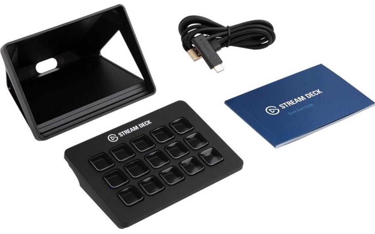 Alt view image 18 of 20 - Elgato Stream Deck MK.2 10GBA9901 Full-size Wired USB Keypad with 15 Customizable LCD keys Model 10GBA9901