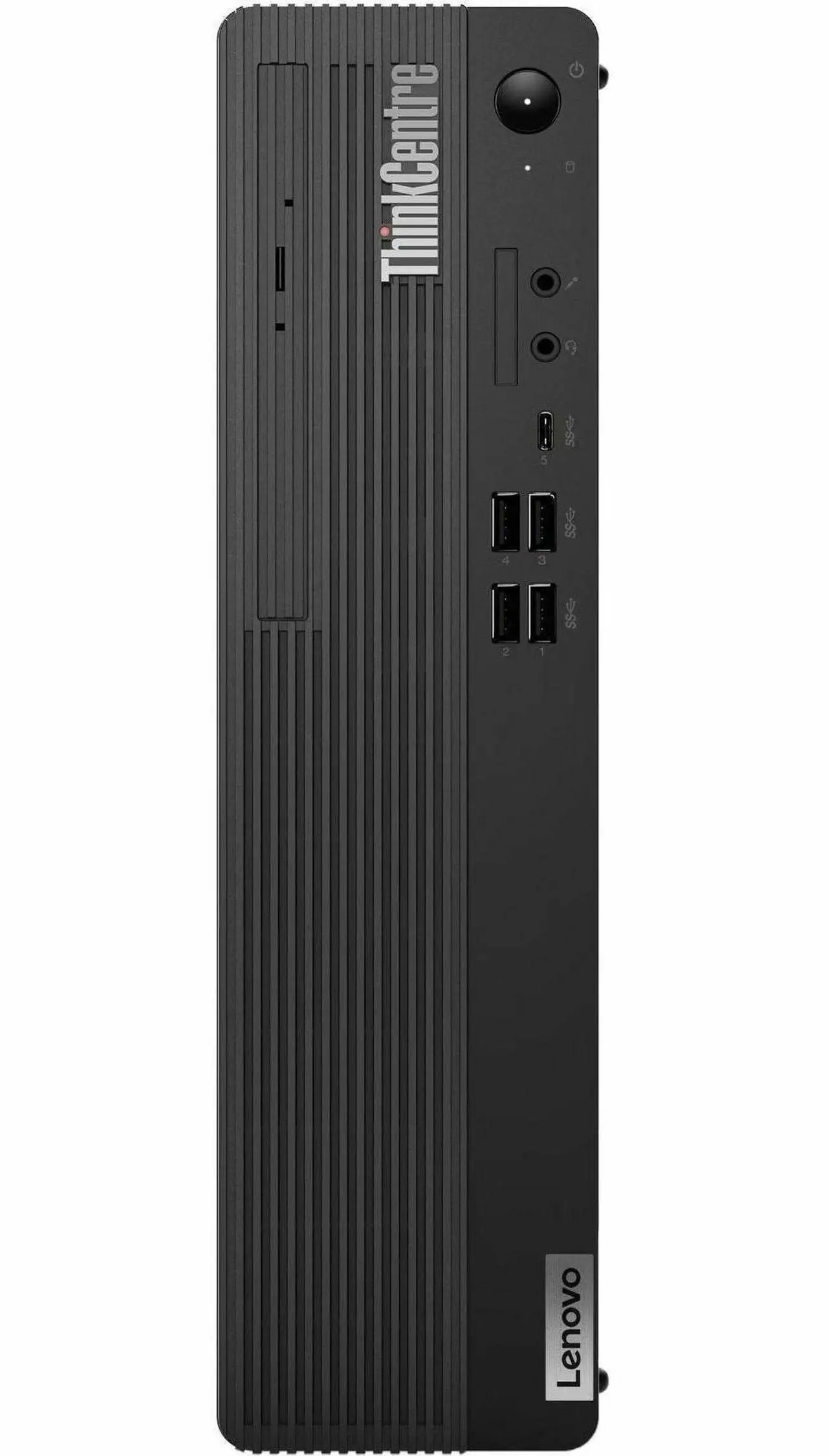 Alt view image 4 of 13 - Lenovo ThinkCentre M75s Gen 5 12TA000NUS Desktop Computer - AMD Ryzen 5 PRO 8600G - 16 GB - 512 GB SSD - Small Form Factor - Black - AMD PRO 665 Chip - Windows 11 Pro - AMD Radeon 760M Graphics - DVD-