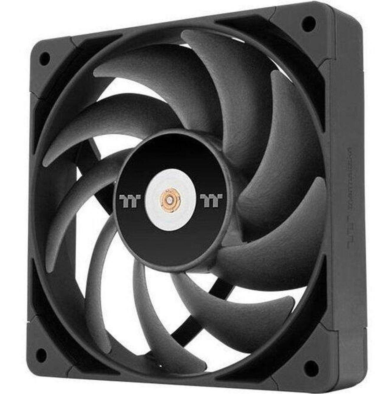 Alt view image 5 of 12 - Thermaltake TOUGHFAN 14 Pro High Static Pressure PC Cooling Fan, PWM controlled 500~2000 rpm, Air Flow 119.6 CFM, Gen.2 Hydraulic Bearing 140mm Case/Radiator Fan (1 Pack) CL-F140-PL14BL-A
