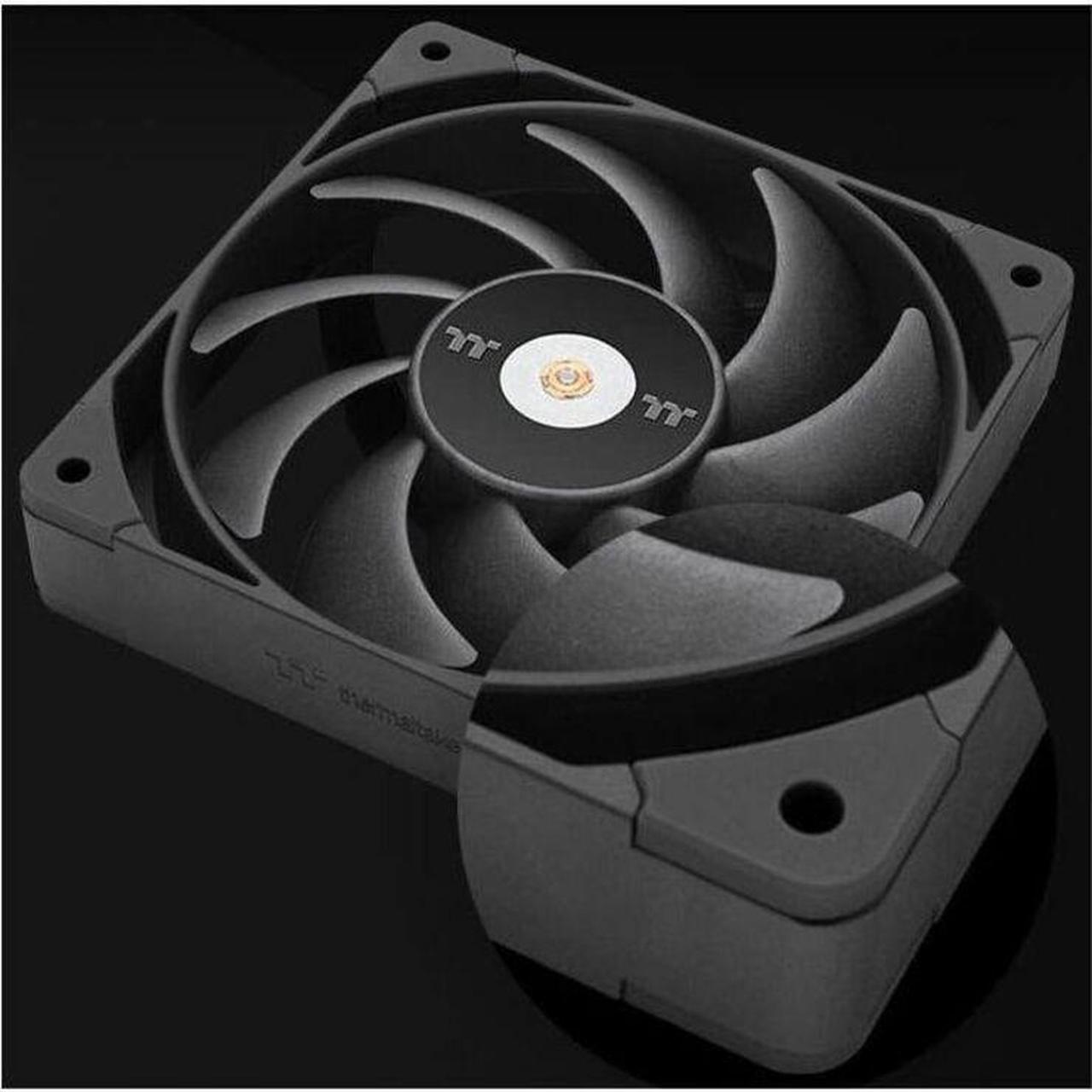 Alt view image 6 of 12 - Thermaltake TOUGHFAN 14 Pro High Static Pressure PC Cooling Fan, PWM controlled 500~2000 rpm, Air Flow 119.6 CFM, Gen.2 Hydraulic Bearing 140mm Case/Radiator Fan (1 Pack) CL-F140-PL14BL-A