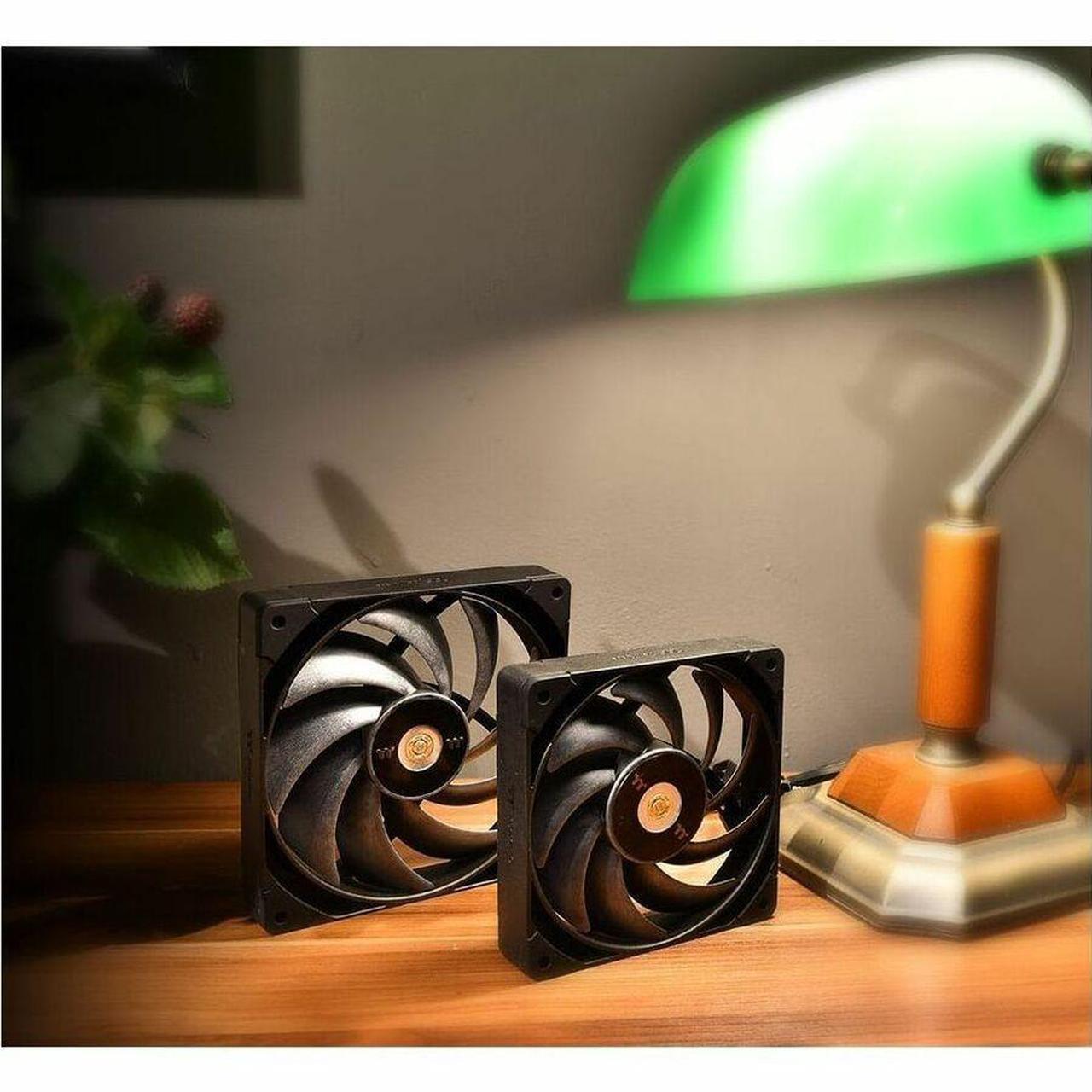 Alt view image 11 of 12 - Thermaltake TOUGHFAN 14 Pro High Static Pressure PC Cooling Fan, PWM controlled 500~2000 rpm, Air Flow 119.6 CFM, Gen.2 Hydraulic Bearing 140mm Case/Radiator Fan (1 Pack) CL-F140-PL14BL-A