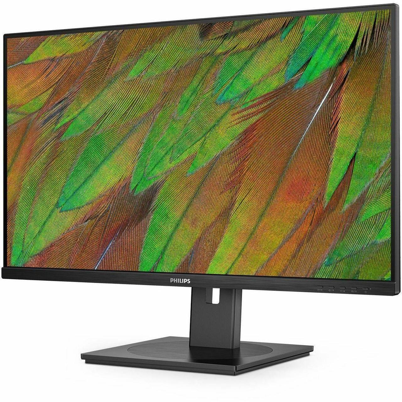 Alt view image 2 of 6 - Philips 32B1U3900 32" Class 4K UHD LED Monitor - 16:9 - Textured Black - 31.5" Viewable - Vertical Alignment - WLED Backlight - 3840 x 2160 - 1.07 Billion Colors - 350 Nit - 4 ms - Speakers
