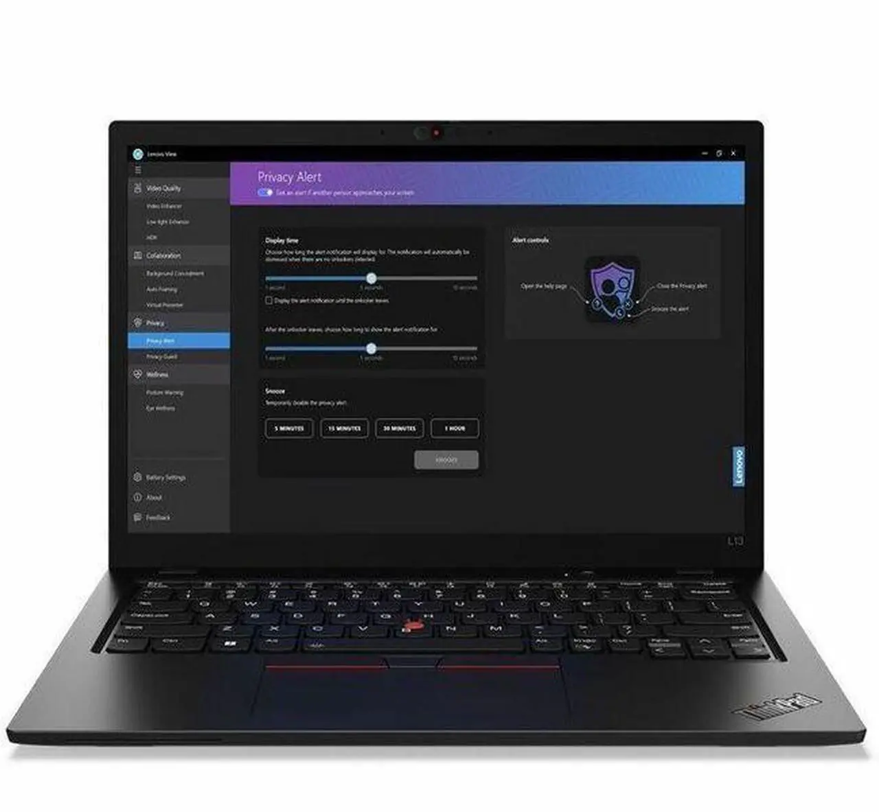 Main image of Lenovo ThinkPad L13 Gen 5 21LB000QUS 13.3" Notebook - WUXGA - Intel Core Ultra 7 155U - 16 GB - 512 GB SSD - English Keyboard - Black - Intel Chip - 1920 x 1200 - Windows 11 Pro - Intel - In-plan