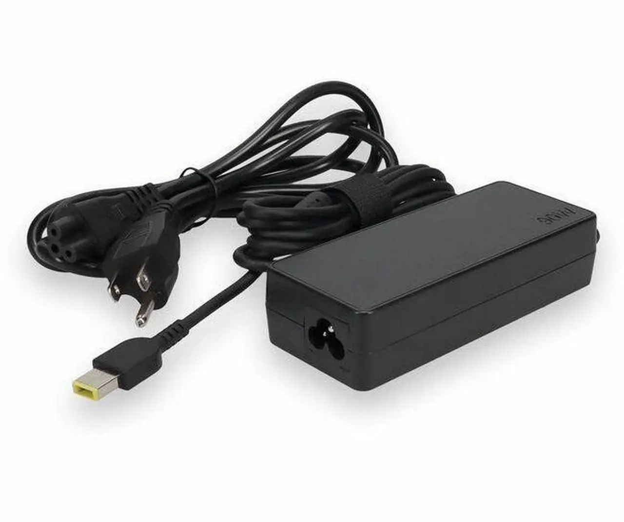 Alt view image 6 of 12 - Lenovo 0B46994 Compatible 90W 20V at 4.5A Black Slim Tip Laptop Power Adapter and Cable - 100% and