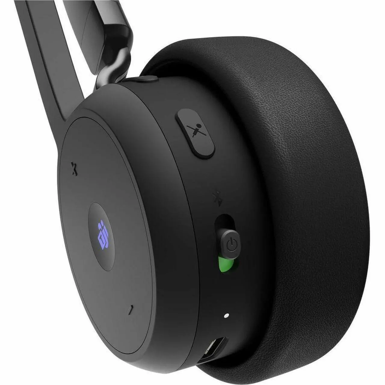 Alt view image 13 of 20 - Lenovo Wireless VoIP Headset (Teams)