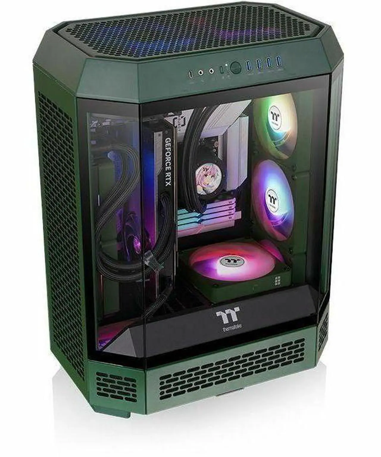 Alt view image 9 of 16 - Thermaltake TR100 Gaming Computer Case CA11A00SENN00