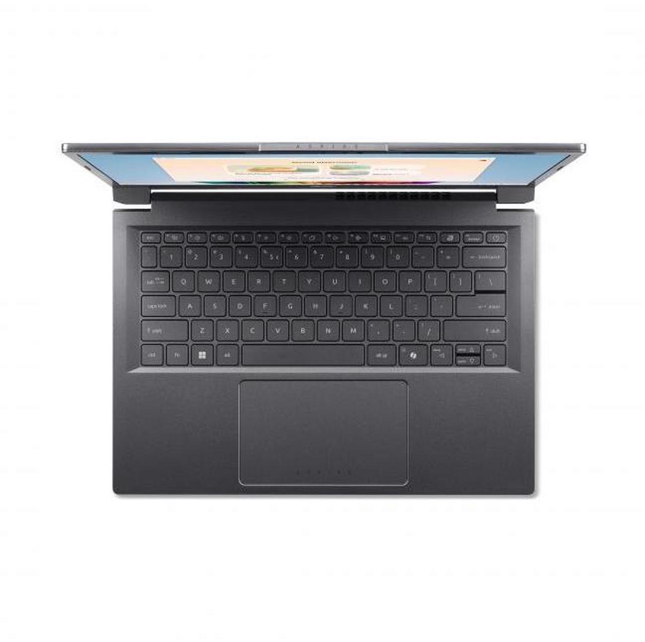 Alt view image 4 of 7 - Acer Aspire 14" WUXGA Touchscreen AI Copilot+ PC Ultra 5-226V 16GB 512GB SSD Steel Gray