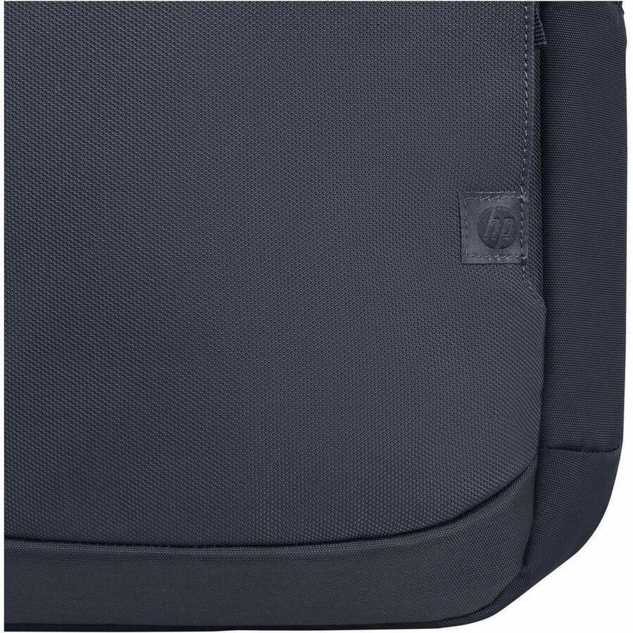 Alt view image 4 of 8 - HP Everyday Carrying Case (Backpack) for 16" to 16.1" Notebook - Odyssey Gray - Water Resistant, Bump Resistant, Scratch Resistant - 600D Polyester, Fabric, Expanded Polyethylene Foam (EPE),