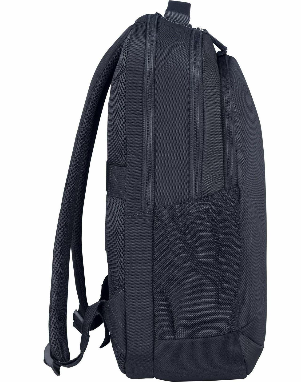 Alt view image 3 of 8 - HP Everyday Carrying Case (Backpack) for 16" to 16.1" Notebook - Odyssey Gray - Water Resistant, Bump Resistant, Scratch Resistant - 600D Polyester, Fabric, Expanded Polyethylene Foam (EPE),