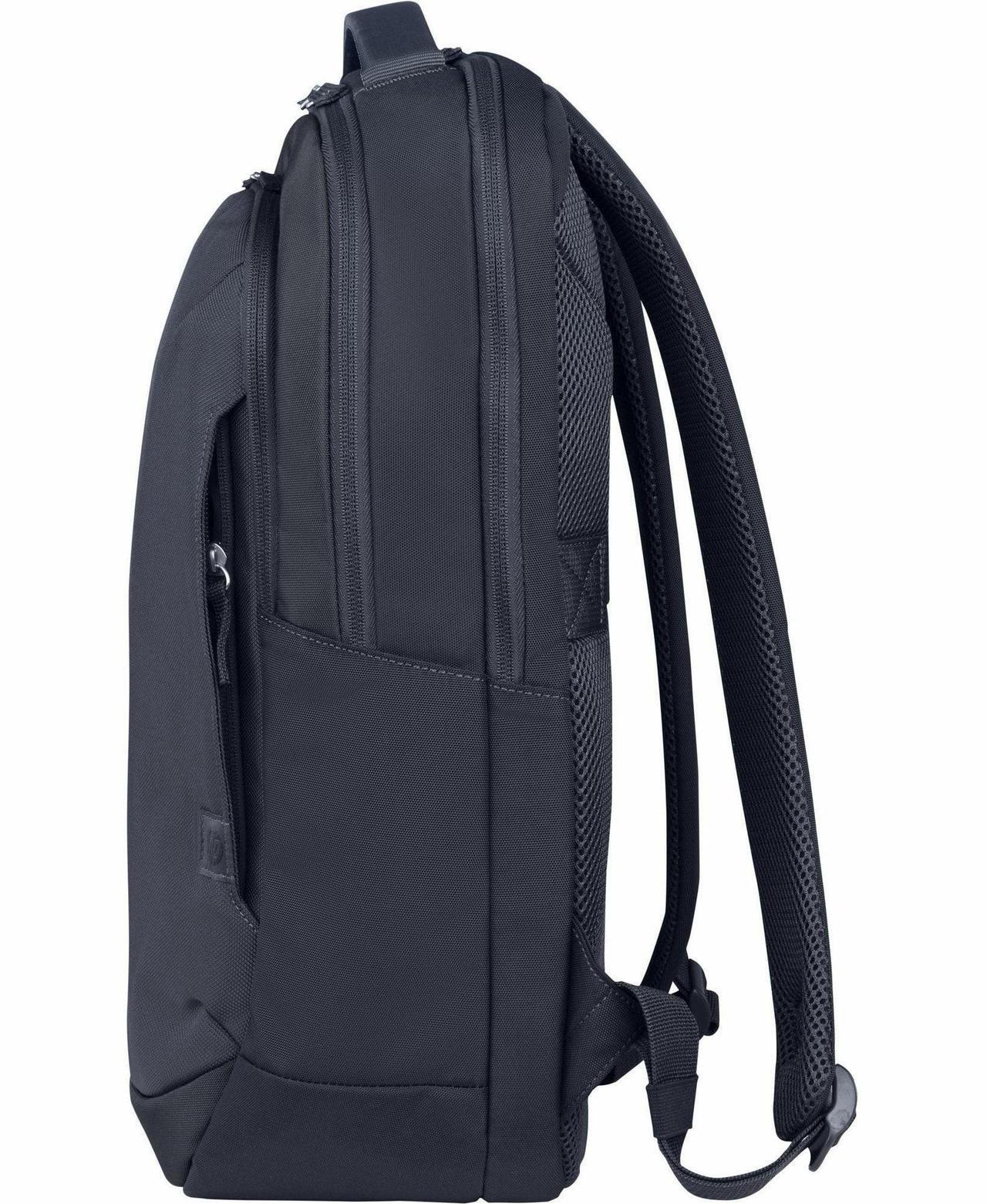 Alt view image 6 of 8 - HP Everyday Carrying Case (Backpack) for 16" to 16.1" Notebook - Odyssey Gray - Water Resistant, Bump Resistant, Scratch Resistant - 600D Polyester, Fabric, Expanded Polyethylene Foam (EPE),