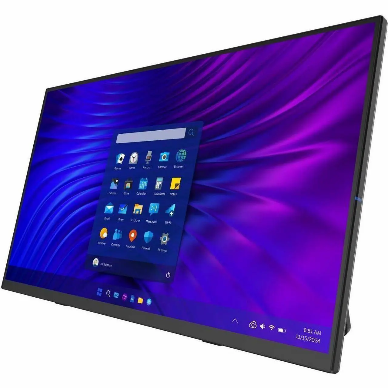 Alt view image 3 of 4 - Planar Helium PCT2735Q 27" Class LED Touchscreen Monitor - 16:9 - 5 ms - 27" Viewable - Projected Capacitive - 10 Point(s) Multi-touch Screen - 2560 x 1440 - WQHD - In-plane Switching (IPS)