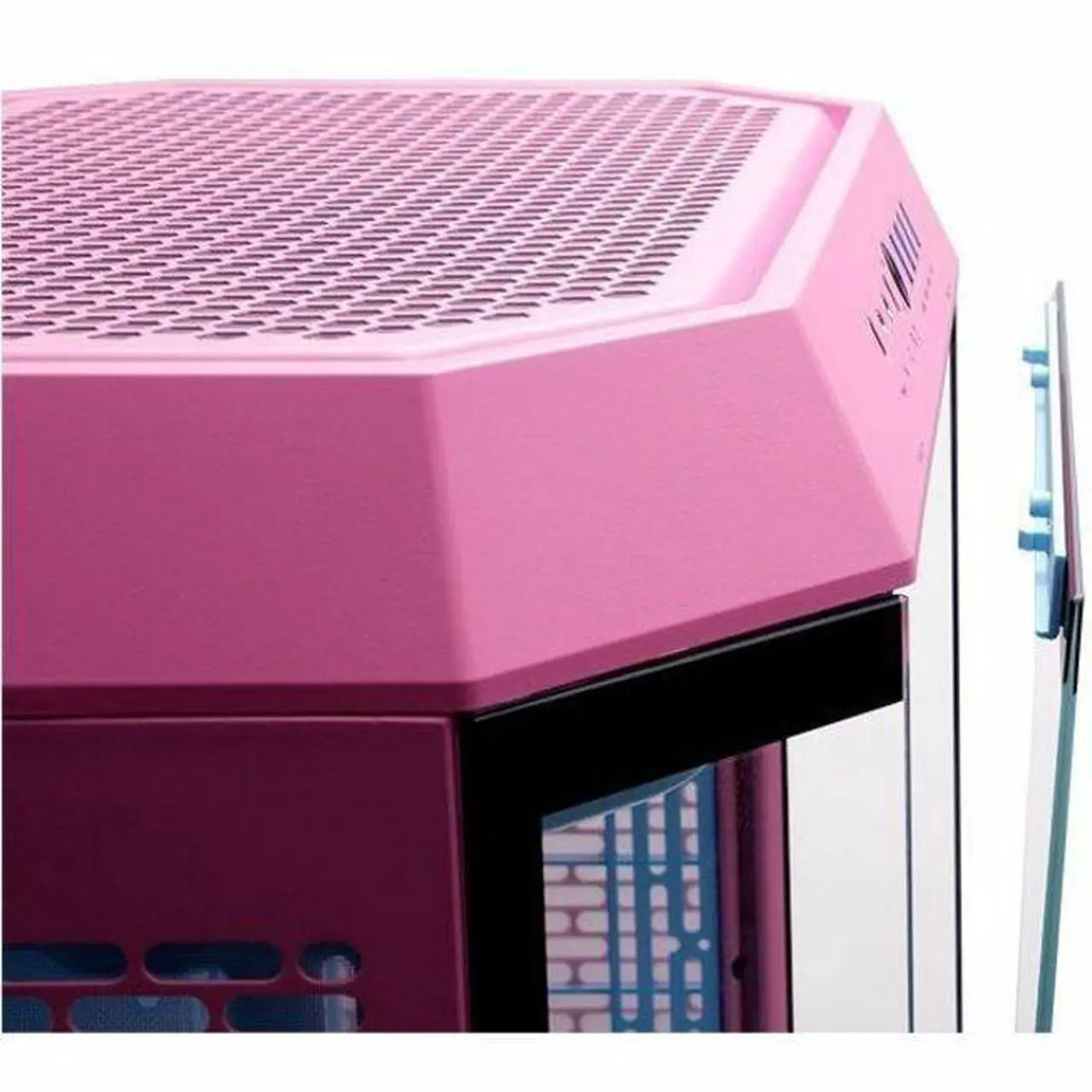 Alt view image 10 of 15 - Thermaltake The Tower 600 Bubble Pink Mid Tower Chassis CA1Z100MAWN00