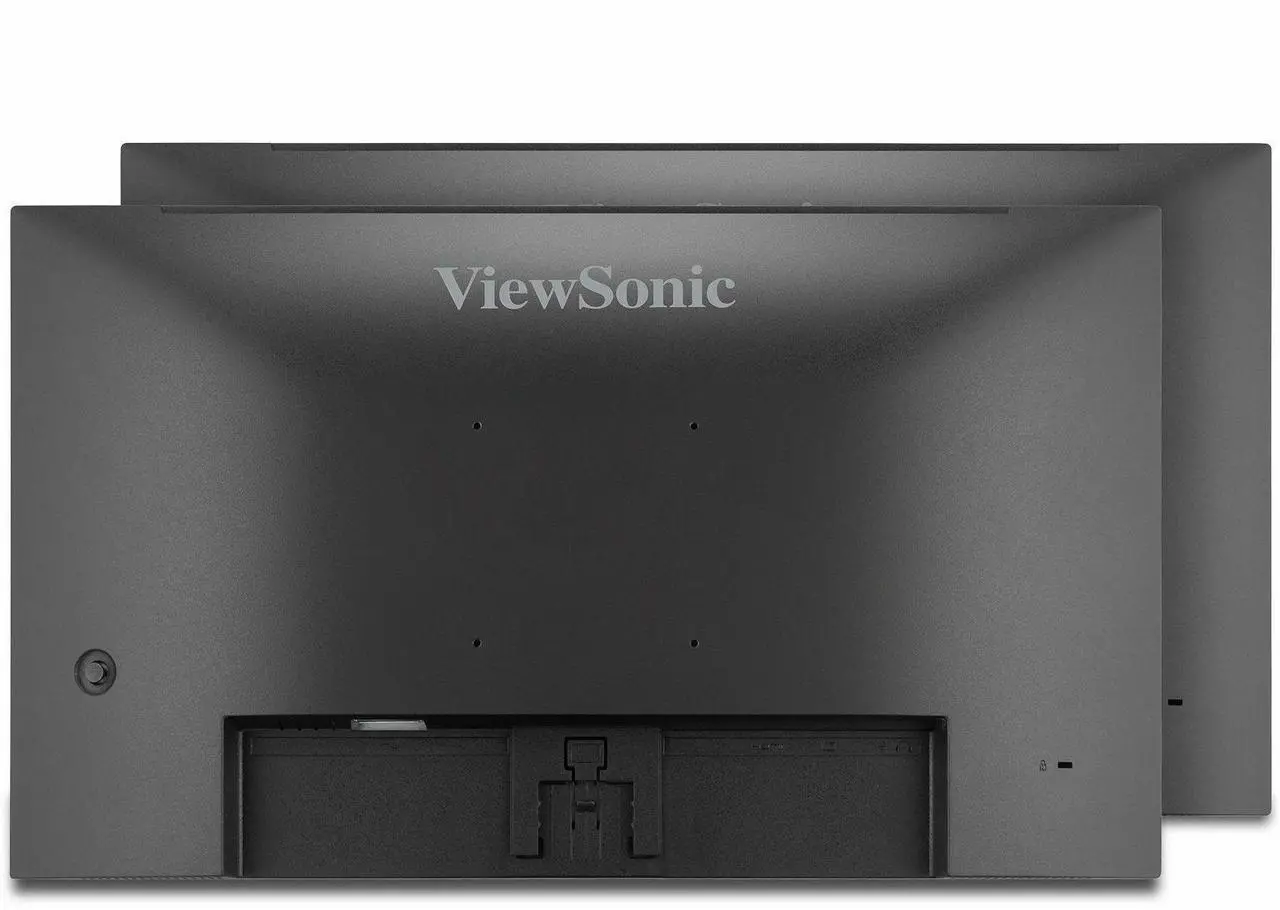 Alt view image 9 of 10 - ViewSonic VA2456A-MHD_H2 Dual Monitor Pack Head-Only 1080p IPS Frameless Monitors with 120Hz, Eye Care, VESA Mountable, HDMI, DisplayPort, and VGA Inputs for Home and Office