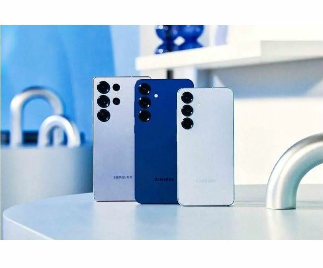 Alt view image 4 of 8 - SAMSUNG Galaxy S25+ Cell Phone, 256GB AI Smartphone, Unlocked Android, AI Camera, Fast Processor, ProScaler Display, Long Battery Life, 2025, Icyblue