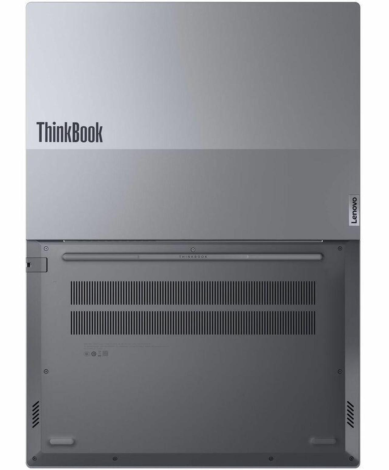 Alt view image 2 of 8 - Lenovo ThinkBook 14 G8 IRL 21SG000GUS 14" Notebook - WUXGA - Intel Core 5 210H - 16 GB - 512 GB SSD - English Keyboard - Arctic Gray - Intel Chip - 1920 x 1200 - Windows 11 Pro - Intel - In-plane