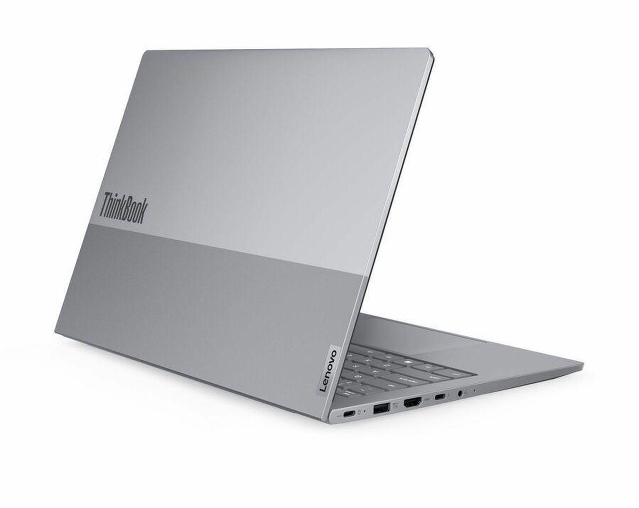 Alt view image 3 of 8 - Lenovo ThinkBook 14 G8 IRL 21SG000GUS 14" Notebook - WUXGA - Intel Core 5 210H - 16 GB - 512 GB SSD - English Keyboard - Arctic Gray - Intel Chip - 1920 x 1200 - Windows 11 Pro - Intel - In-plane