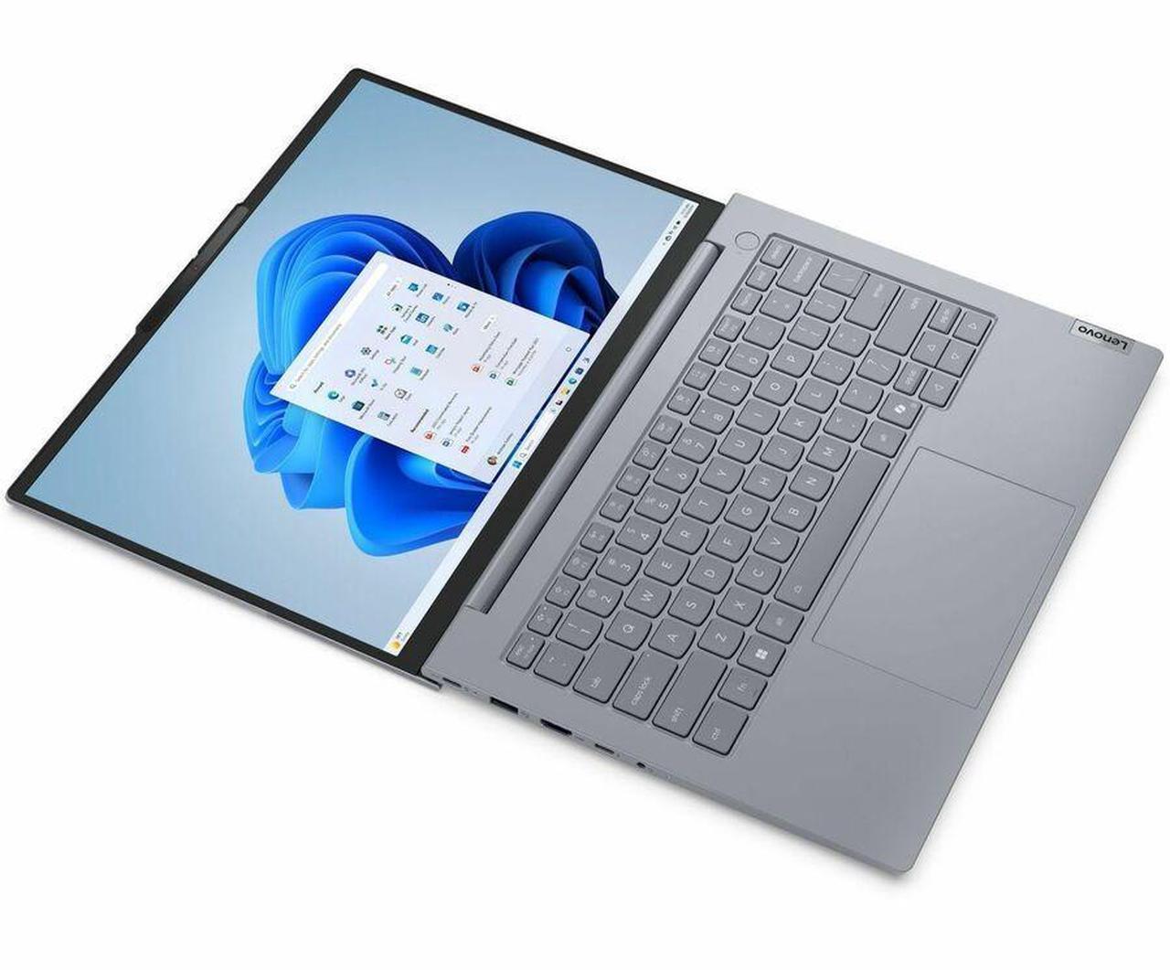 Alt view image 6 of 8 - Lenovo ThinkBook 14 G8 IRL 21SG000GUS 14" Notebook - WUXGA - Intel Core 5 210H - 16 GB - 512 GB SSD - English Keyboard - Arctic Gray - Intel Chip - 1920 x 1200 - Windows 11 Pro - Intel - In-plane