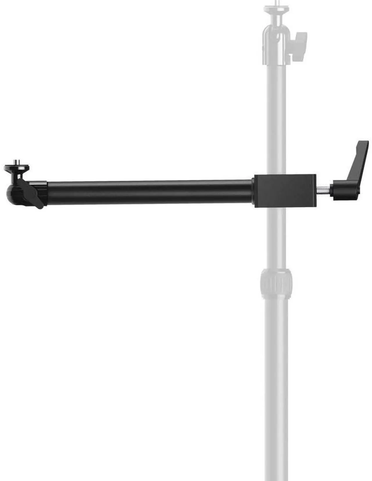 Alt view image 10 of 12 - Elgato Solid Arm, Holding Arm with Padded Clamp for easy Mounting and Adjusting of Lights, Cameras, and Microphones, for Streaming, Videoconferencing, and Studios