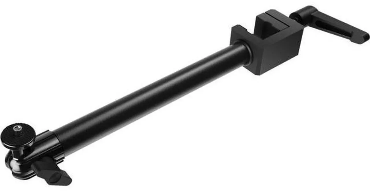 Alt view image 9 of 12 - Elgato Solid Arm, Holding Arm with Padded Clamp for easy Mounting and Adjusting of Lights, Cameras, and Microphones, for Streaming, Videoconferencing, and Studios