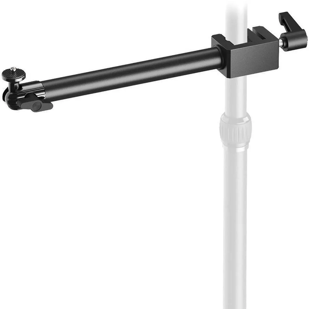 Alt view image 12 of 12 - Elgato Solid Arm, Holding Arm with Padded Clamp for easy Mounting and Adjusting of Lights, Cameras, and Microphones, for Streaming, Videoconferencing, and Studios