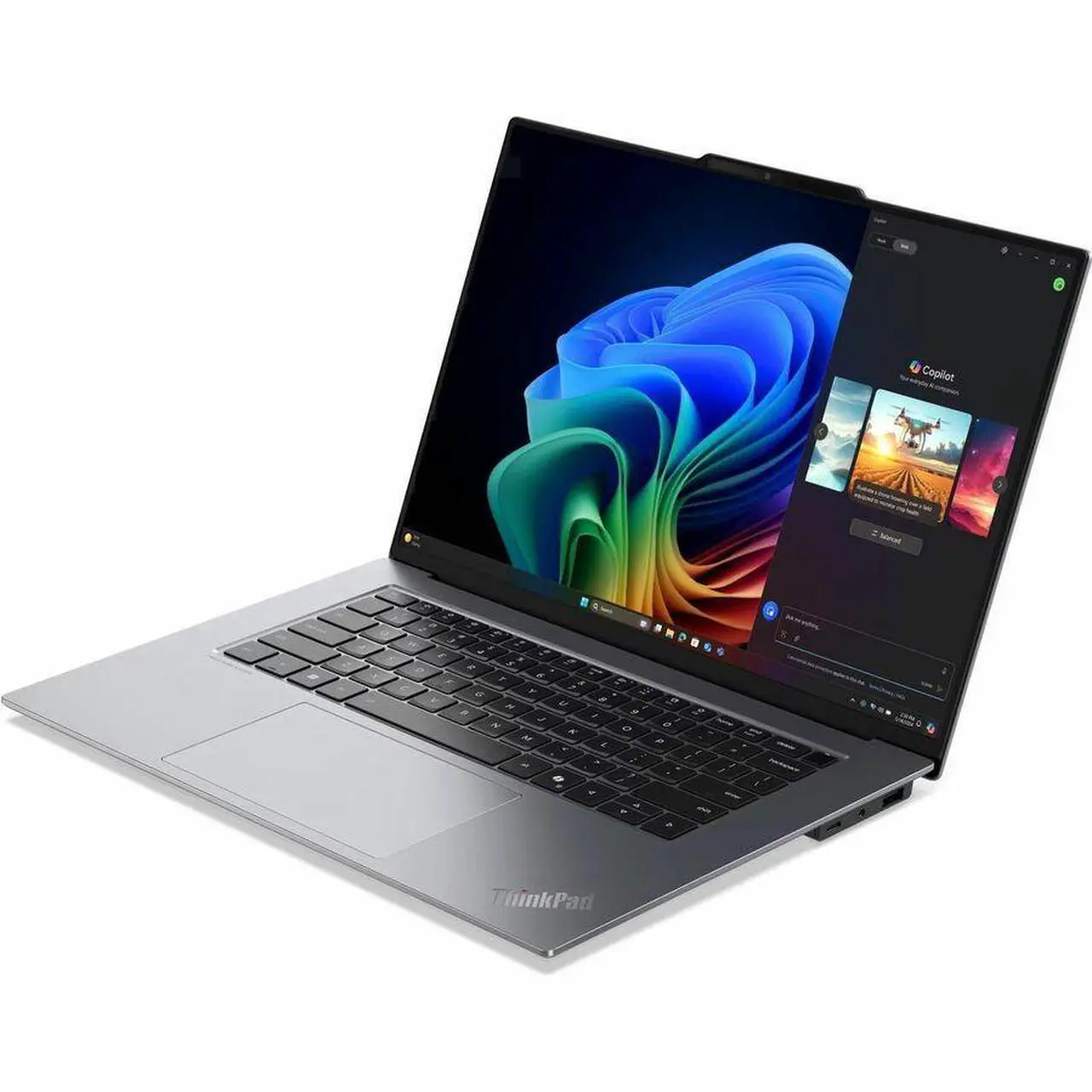 Alt view image 3 of 7 - Lenovo ThinkPad X9 15 Gen 1 15.3" OLED CoPilot+ PC Notebook Intel Core Ultra 5 226v Processor 16 GB LPDDR5x 512 GB SSD Intel Arc Graphics Grey
