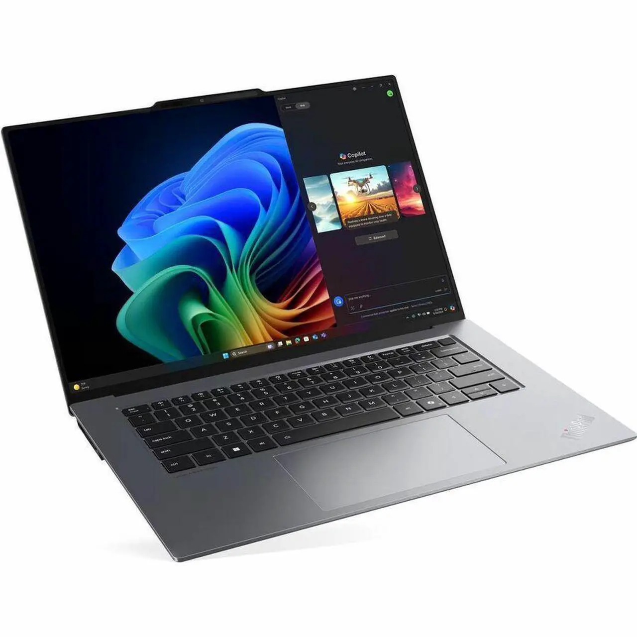 Alt view image 6 of 7 - Lenovo ThinkPad X9 15 Gen 1 15.3" OLED CoPilot+ PC Notebook Intel Core Ultra 5 226v Processor 16 GB LPDDR5x 512 GB SSD Intel Arc Graphics Grey