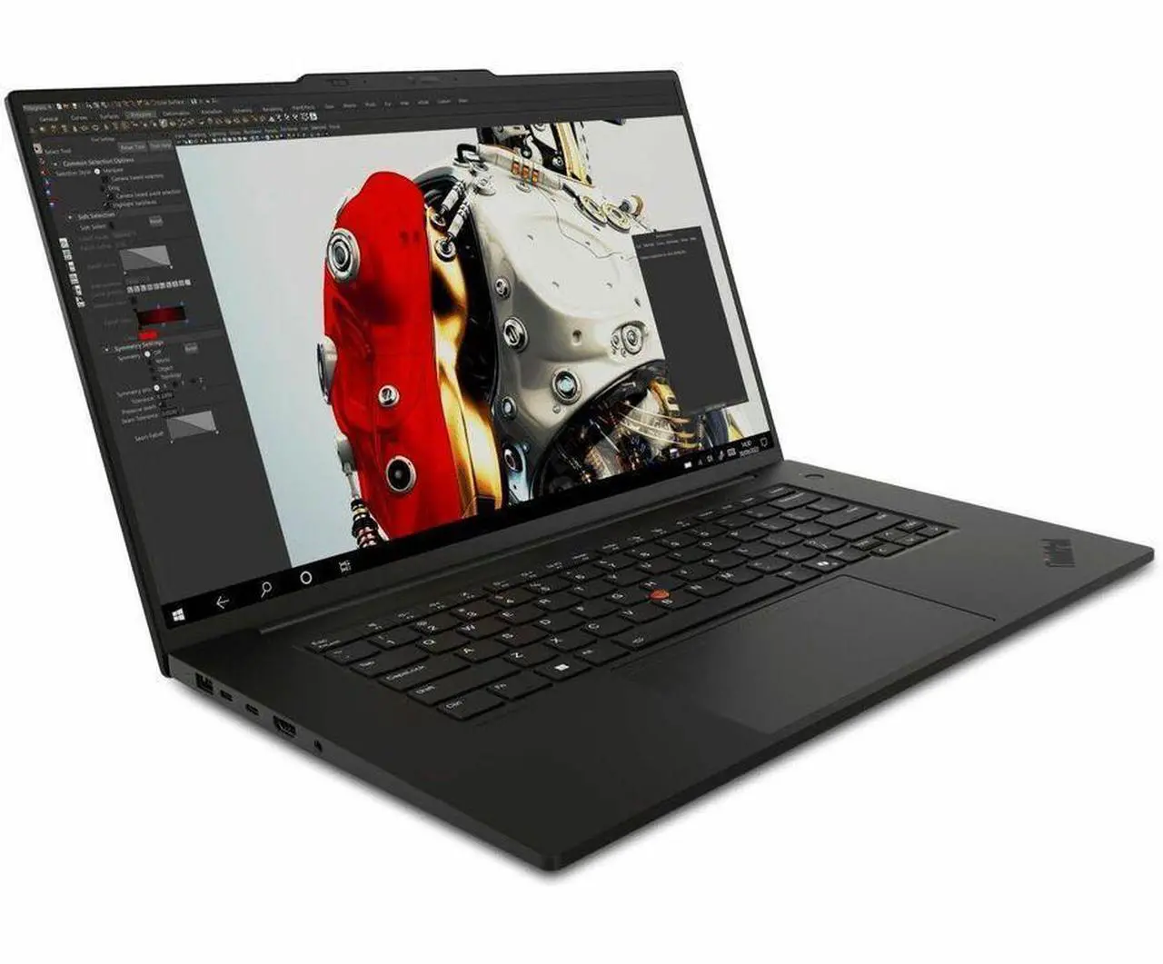 Alt view image 6 of 7 - Lenovo ThinkPad P1 Gen 7 16.0" Touch Screen Intel Core Ultra 9 185H NVIDIA RTX 2000 Ada Generation 64GB Memory 2TB SSD Windows 11 Pro 21KV000BUS