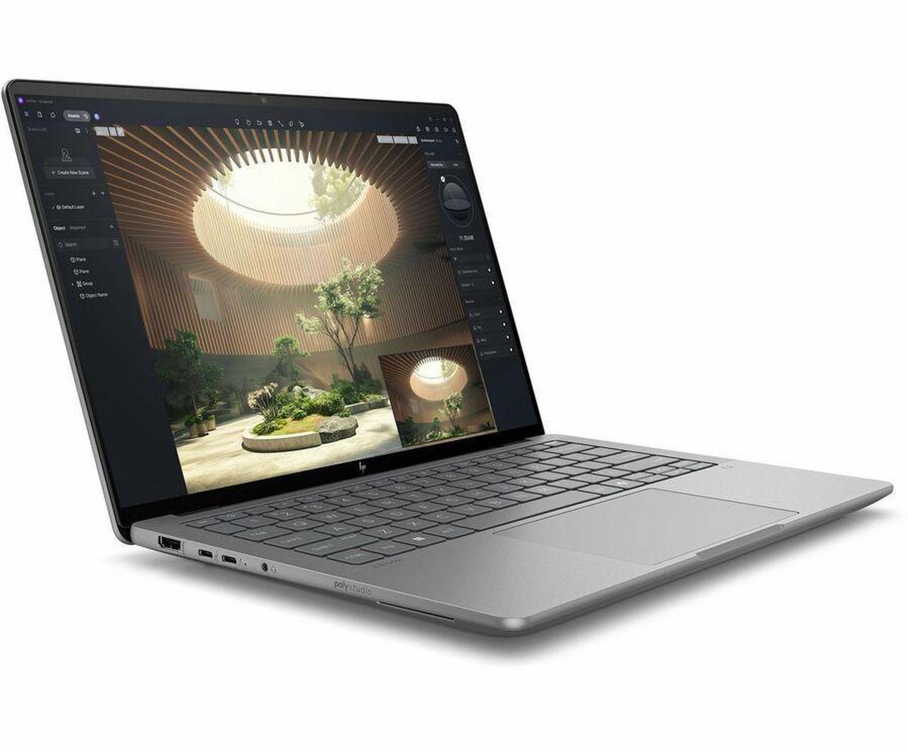 Alt view image 3 of 7 - HP ZBook Ultra G1a 14" Touchscreen Mobile Workstation - 2.8K - AMD Ryzen AI Max+ PRO 395 - 128 GB - English Keyboard - Meteor Silver - AMD Chip - 2880 x 1800 - Windows 11 Pro - AMD Radeon 8060S G