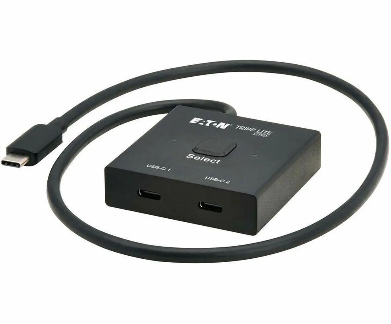 Alt view image 6 of 8 - Eaton Tripp Lite Series 2x1 Bi-Directional USB-C Switch - 8K 60 Hz Video, HDCP Passthrough, USB 3.2 Gen 2, 100W PD Charging, Black - USB Type C - 1.25 GB/s, 5 GB/s - Notebook, Portable Speaker, Smartp