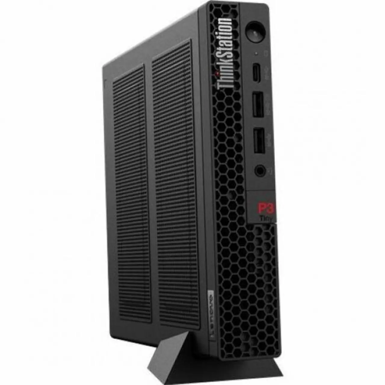Alt view image 7 of 7 - Lenovo ThinkStation P3 30H0006QUS Workstation - 1 Core i7 14th Gen i7-14700 - vPro Technology - 32 GB - 1 TB SSD - Tiny - Black - Intel Q670 Chip - Windows 11 Pro - 1 T1000 8 GB Graphics - NVMe Contro