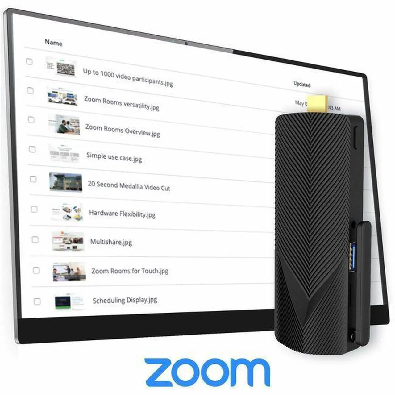 Main image of Azulle Access Pro Mini PC Stick Alder Lake Series with Zoom - Intel - N100 - Quad-core (4 Core) - 8 GB - LPDDR4 - 128 GB Flash Memory - Intel - UHD Graphics - Wireless LAN - Bluetooth - HDMI - 2 x Num