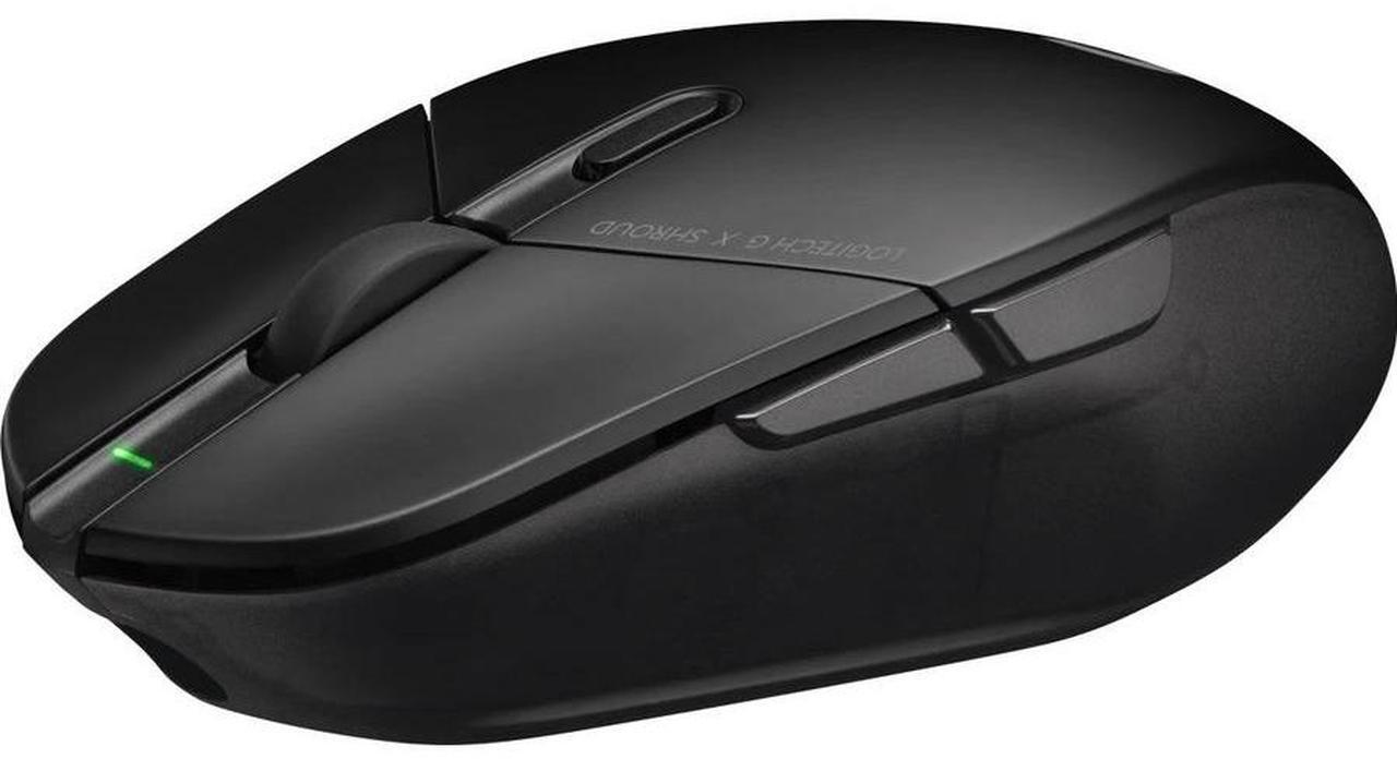 Alt view image 10 of 20 - Logitech G303 Shroud Edition Wireless Gaming Mouse - LIGHTSPEED Wireless - HERO 25K - 25,600 DPI - 75 grams - 5-buttons – PC - Black
