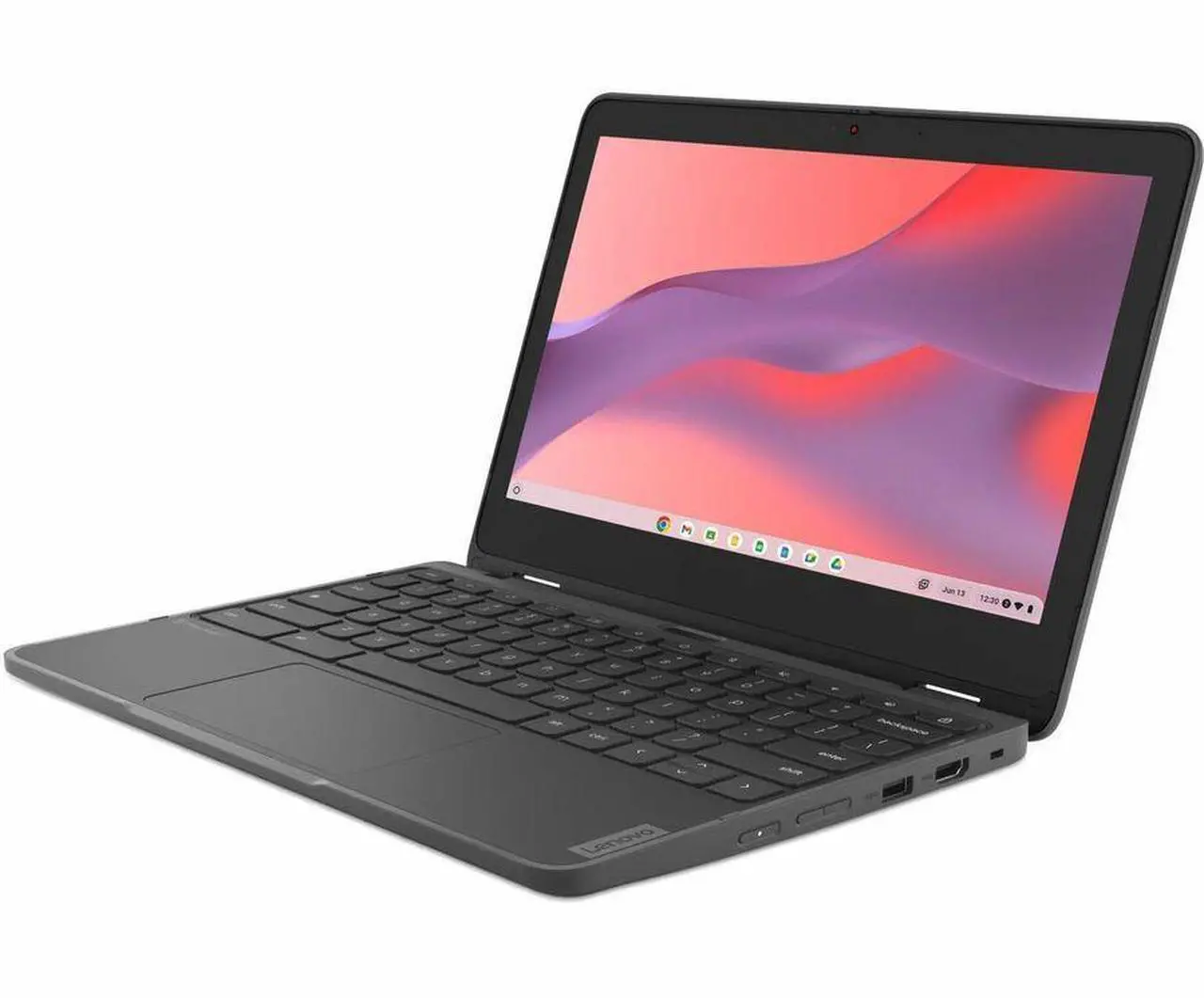 Alt view image 3 of 8 - Lenovo 300e Yoga Chromebook Gen 4 11.6" Touch Screen MediaTek Kompanio 528 Mali G52 4GB Memory 32 GB SSD Chrome OS 82W2002HUS