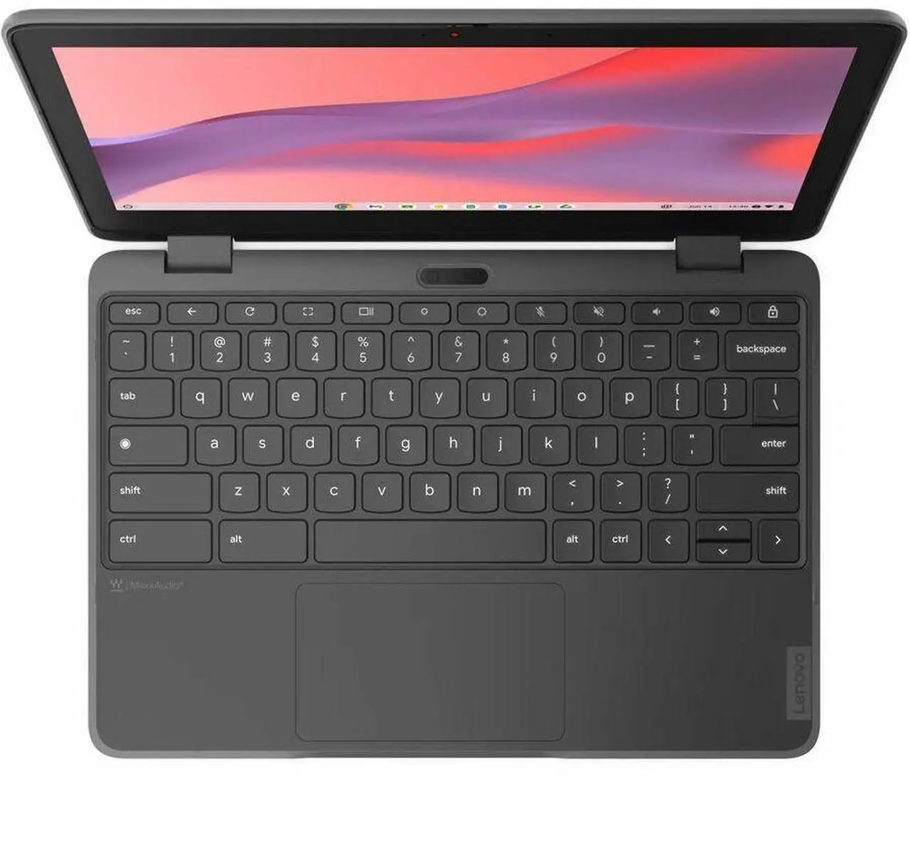 Alt view image 5 of 8 - Lenovo 300e Yoga Chromebook Gen 4 11.6" Touch Screen MediaTek Kompanio 528 Mali G52 4GB Memory 32 GB SSD Chrome OS 82W2002HUS