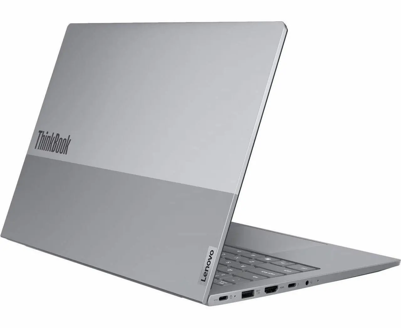 Alt view image 5 of 8 - Lenovo ThinkBook 14 G8 IRL 21SG000JUS 14" Touchscreen Notebook - WUXGA - Intel Core 5 210H - 16 GB - 512 GB SSD - English Keyboard - Arctic Gray - Intel Chip - 1920 x 1200 - Windows 11 Pro - Inte