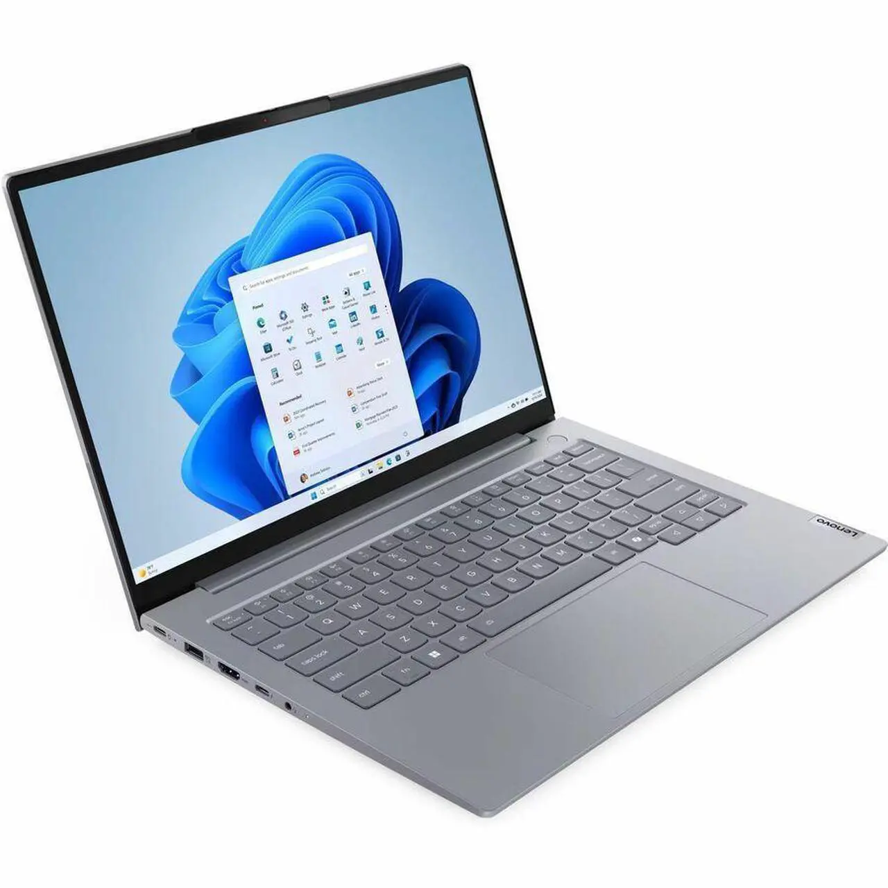 Alt view image 6 of 8 - Lenovo ThinkBook 14 G8 IRL 21SG000JUS 14" Touchscreen Notebook - WUXGA - Intel Core 5 210H - 16 GB - 512 GB SSD - English Keyboard - Arctic Gray - Intel Chip - 1920 x 1200 - Windows 11 Pro - Inte