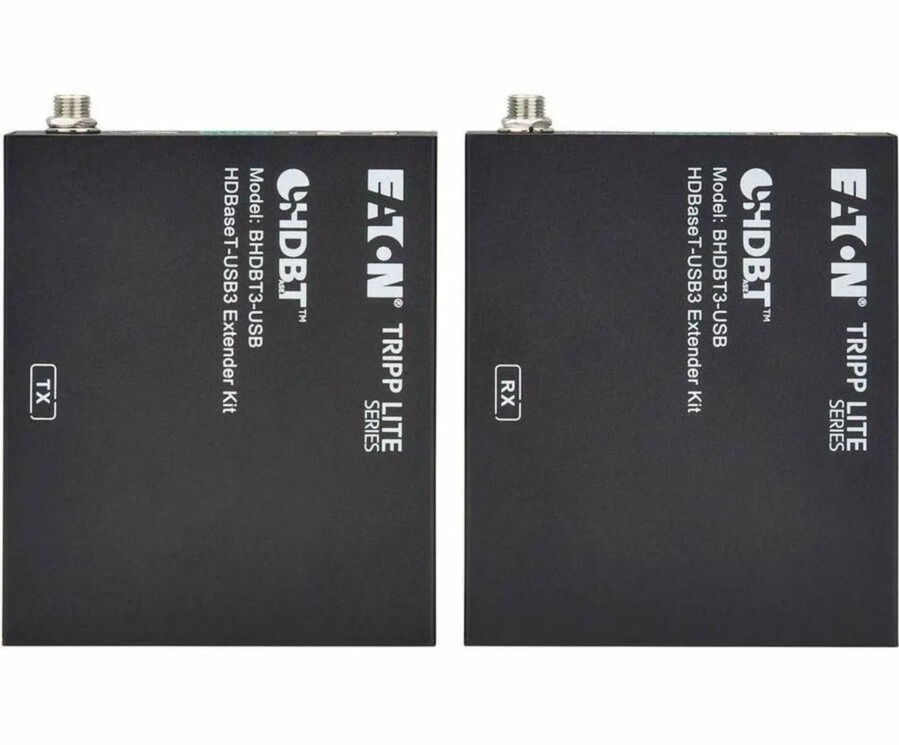 Alt view image 4 of 7 - Eaton Tripp Lite Series HDBaseT-USB3 over Cat6a Extender Kit - 4 USB-A 3.2 Gen 1 Ports - PoC, RS-232 - Up to 328 ft. (100 m) -2 x Network (RJ-45) - 7x USB - 328.08 ft Extended Range   BHDBT3-USB