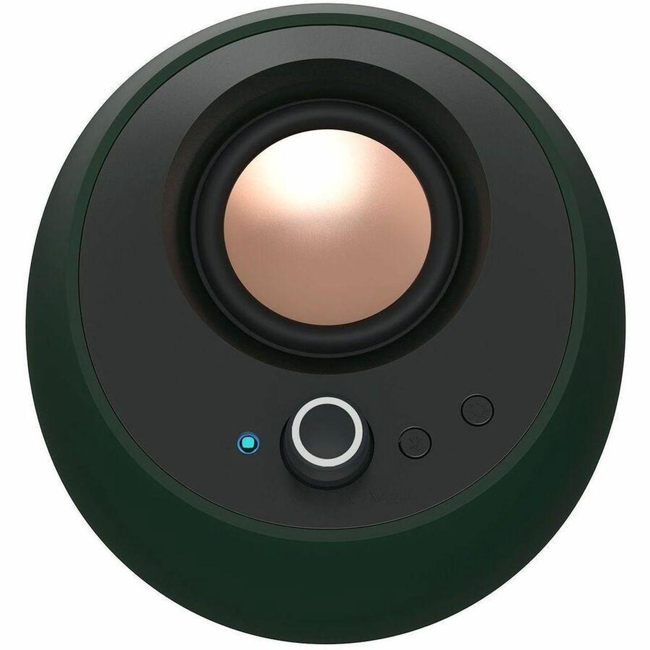 Alt view image 7 of 8 - Creative Pebble Pro Minimalist 2.0 USB-C Speakers with Bluetooth, RGB Lighting - Black