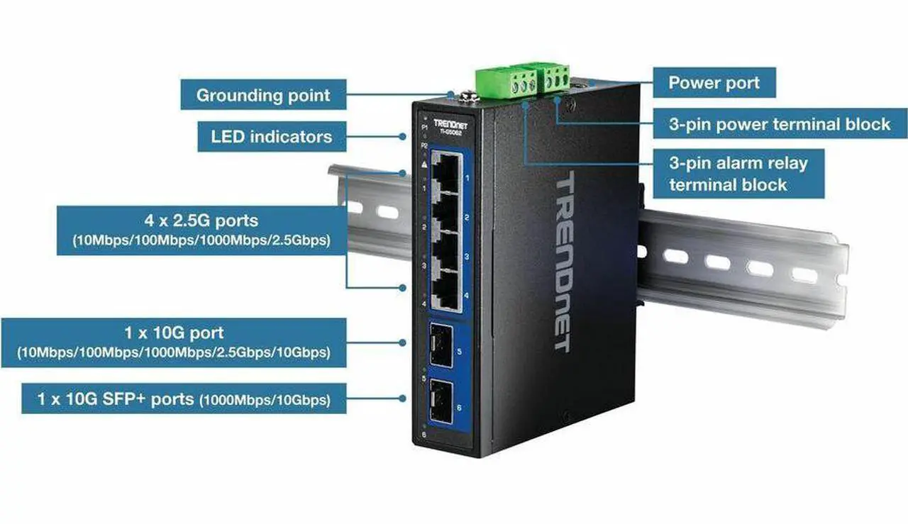 Alt view image 14 of 14 - TRENDnet 10GBASE-T to SFP+ Fiber Media Converter, TFC-10GSFP, 1 x 10G RJ-45 Port, 1 x 10Gbps SFP+ Slot, SFP+ to 10G RJ-45, Power Adapter Included