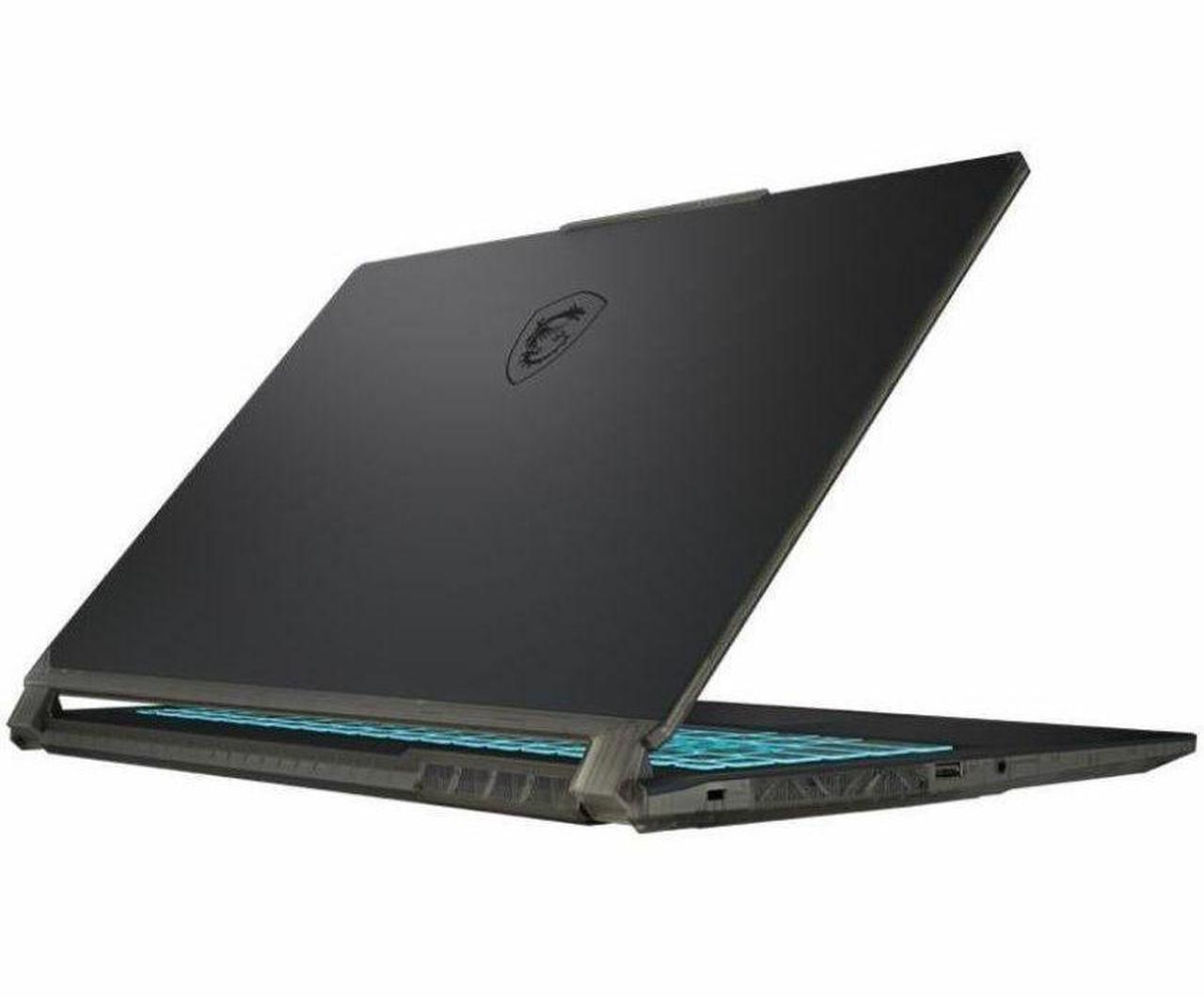 Alt view image 2 of 8 - MSI Cyborg 15 A12V Cyborg 15 A12VF-272US 15.6" Gaming Notebook - Full HD - Intel Core i7 12th Gen i7-12650H - 16 GB - 1 TB SSD - Translucent Black - Intel Chip - 1920 x 1080 - Windows 11 Home - N